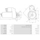 Starter Volvo Penta MD67C-1