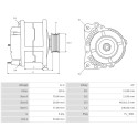 Alternator BMW Z3 3.0-1