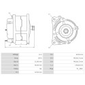 Alternator Citroën C5 1.6-1