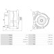 Alternator Fiat DUCATO 140 3.0-1