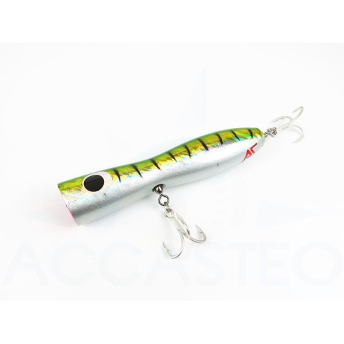 Popper for big game fishing 120G Green and Blue