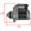 Starter Honda GCV520_1